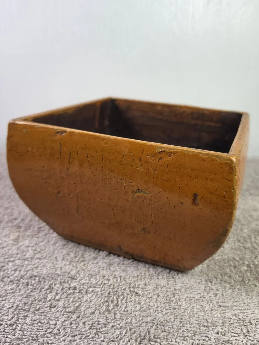 Chinese Grain Or Rice Measure Traditionally Known As A 